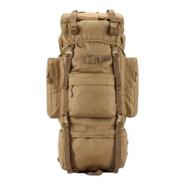 Imagem de Mochila Camping Travel 100L impermeável estilo militar
