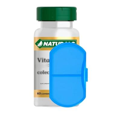 Imagem de Porta Cápulas/Comprimidos Naturals + Vitamina D.3 60 Tablets