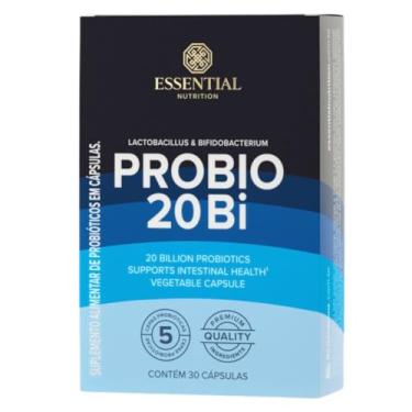 Imagem de PROBIO 20BI - Essential Nutrition - 5 cepas - 20 bilhões de microrganismos - 30 Cápsulas