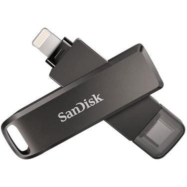 Imagem de Pen Drive Luxe 64GB iXpand SanDisk: armazene, compartilhe e transfira arquivos com estilo