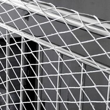 Imagem de BDSHL Rede de segurança para crianças, rede de prevenção de quedas de nylon para varanda/escadas/playground, rede para cães e gatos, rede giratória para jardim, personalizável (cor: malha de 5 cm