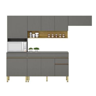 Imagem de Conjunto de Armarios Modulados Line com 9 Portas e 1 Gaveta