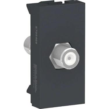 Imagem de Modulo Tomada Antena Cabo Coaxial Grafite Orion Schneider