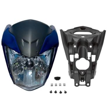 Imagem de Kit Frente Completa Farol Aranha Honda Cg Titan 160 2022 A 2024 Todas Cores(Azul Spencer 2024)