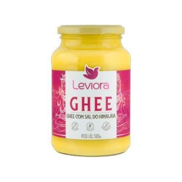 Imagem de Manteiga Ghee Com Sal Do Himalaia Sem Lactose Leviora 500G