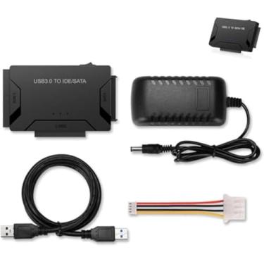 Imagem de Conversor Conversor De Recuperação De Kit De Adaptador De Disco Rígido Externo, Sata Ide Para Usb 3.0 Adaptador De Disco Rígido, Ultra Conversor De Recuperação Para Universal 2.5 3.5 Ide E