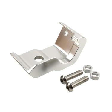 Imagem de Dynwave Base de amortecedor para motocicleta, botas de garfo dianteiro, protetor de amortecedores estáveis, proteção de amortecedor para TC TX TE FC FX FE, Prata