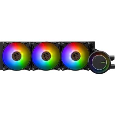 Imagem de Water Cooler MSI Mag Coreliquid E360, ARGB, 360mm, AMD/Intel, Branco - MAG CORELIQUID E360 WHITE