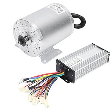 Imagem de 48V 2000W 34A Scooter DC Motor Brushless Motor Controller Conversão Kit High Performance Alumínio Alloy Material para Scooter Bicicleta elétrica ciclomotores Mini bicicleta