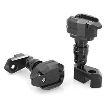 Imagem de Acc-Creativity Motocicleta CNC Alumínio Motor Crash Guard Case Frame Sliders Protector Proteção contra quedas Compatível com Kawasaki Z1000 2010-2019 (preto)