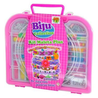 Imagem de Kit Maleta com Bijuterias Biju Collection Plus DMToys