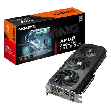 Imagem de Placa de Video Gigabyte RX 9060 XT Gaming OC 16GB GDDR6 128bits - GV-R9060XTGAMING OC-16GD