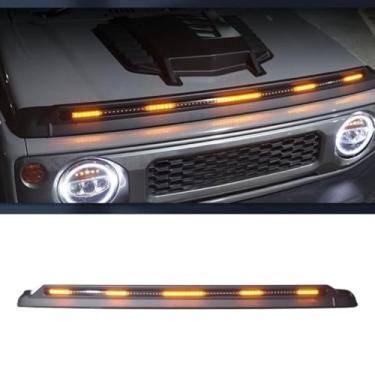 Imagem de Barreira de cascalho LED para carro Barreiras de areia e pedra compatíveis com Jimny 2021+ Kit de carroceria acessórios de carro
