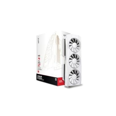 Imagem de XFX Quicksilver AMD Radeon RX 9070XT White Gaming Edition com 16GB GDDR6 HDMI 3xDP, AMD RDNA 4 RX-97TQICKW9