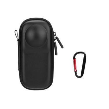 Imagem de Insta360 X5 X4 Câmera Mini Estojo De Transporte PU Nylon Bolsa De Arma