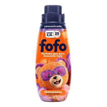 Imagem de Amaciante De Roupa Concentrado Fofo Laranja Vitorioso 500ml - Comfort