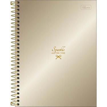 Imagem de Caderno Colegial Espiral West Village Metalizado 10 Matérias 160 Folha