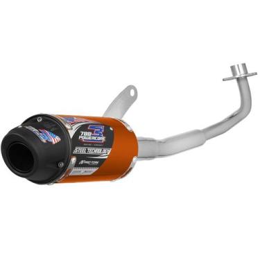 Imagem de Escapamento Pro Tork Powercore 3 Steel Technology Biz 100 2015, DOURAD