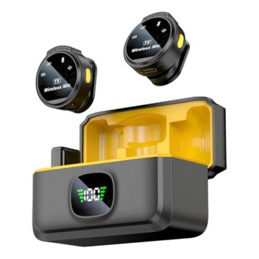 Imagem de Microfone Lapela Profissional Altissima Qualidade Redondinho Cancelamento de Ruido Influenciadores TIPO-C