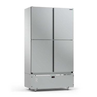 Imagem de Geladeira Comercial Resfriados 4 Portas Inox MCR4PI 220V - Refrimate