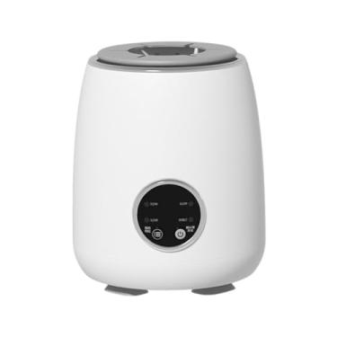 Imagem de ＫＬＫＣＭＳ Misturador elétrico para mamadeiras com tela LED, 6 modos, dispositivo de agitação sem as mãos para amamentação e passeios, Branco