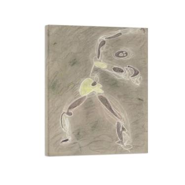 Imagem de Pinturas Famosas Arte Parede-Imagens em Tela-Dancer under Starry Sky-Pôster e Impressões para Sala de Estar Quarto Casa 20x25cm8x10in Tela Embrulhada