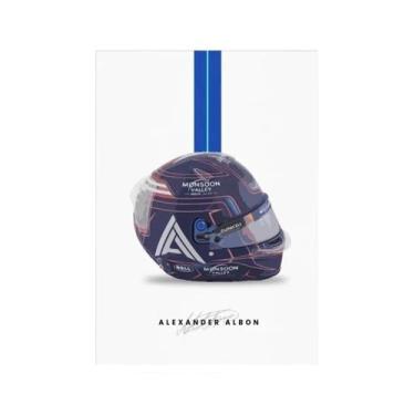 Imagem de Capacete De Corrida De Fórmula 1, Impressão Em Tela, Pôster, Arte, Dec