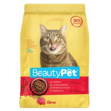 Imagem de Ração Beauty Gato Carne 900G - Baw Waw
