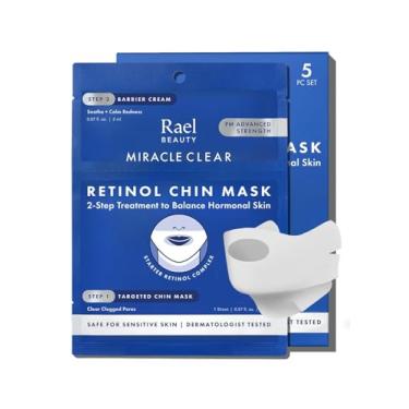 Imagem de Rael Máscara de queixo de retinol com creme Miracle Clear Barrier - Máscaras faciais e hidratante, tratamento em 2 etapas, niacinamida, ceramida NP, para todos os tipos de pele, vegano, coreano (5