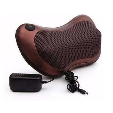 Imagem de Travesseiro Massageador Elétrico para Pescoço e Lombar, Relaxamento Muscular