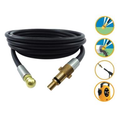 Imagem de Mangueira Nylon Desentupidora 15m Wap Fit 2200 Lavadora - COMPATÍVEL W