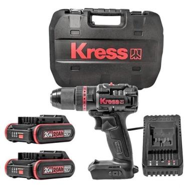 Imagem de Furadeira Parafusadeira de Impacto 1/2 20V KUC30.1 com 2 Baterias 2.0A