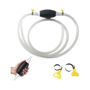 Imagem de Bomba Manual De PVC Para Gás E Óleo 3/2/1M Bomba De Combustível Duráve