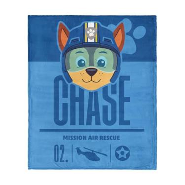 Imagem de Nickelodeon Patrulha Canina oficialmente licenciado Chase Mission cobertor de seda ultra macio, leve, 152 x 203 cm