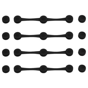 Imagem de Fivelas magnéticas de silicone para fritadeira a ar, 12 peças de suportes magnéticos de papel pergaminho resistente ao calor, clipes de fixação para travar forro de airfryer