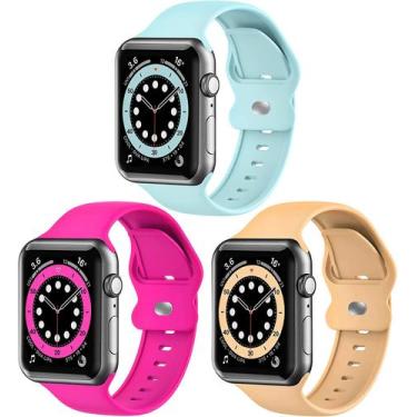 Imagem de Pulseiras de atualização compatíveis com pulseira Apple Watch 42 mm 44