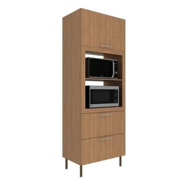 Imagem de Paneleiro Torre Quente 1 Porta 2 Gaveta CZ3142 Tecno Mobili