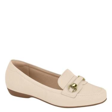 Imagem de Sapato Feminino Social Lofter Modare Conforto Leve 7016.1004, Creme na