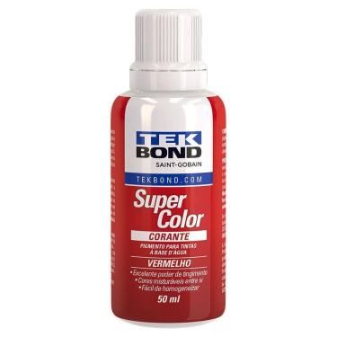 Imagem de Corante Liquido Tintas Super Color Vermelho 50Ml Tek Bond