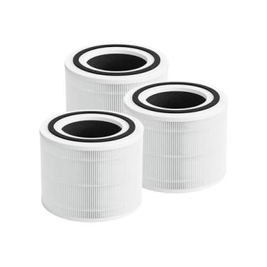 Imagem de Nispira Substituição de filtro de carbono HEPA 3 em 1 compatível com purificador de ar PuroAir, 3 pacotes