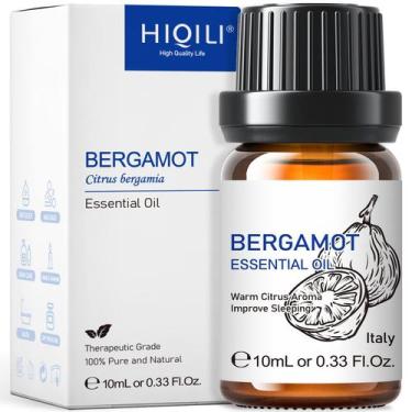 Imagem de Óleo essencial HIQILI Bergamota 10 ml 100% puro natural