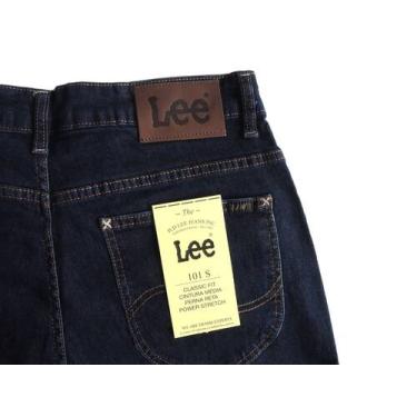 Imagem de Calça Jeans Lee 101-s Elastano Cintura Media Masculina , 40, 1538