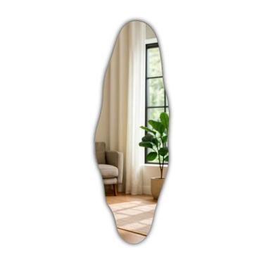 Imagem de Espelho Orgânico Decorativo Contemporâneo para Sala, Quarto e Banheiro