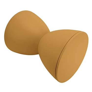 Imagem de Cryfokt Mesa Lateral Redonda Segura Em Forma de Ampulheta Estilo Nórdico para Vestiário de Banheiro (Cúrcuma)