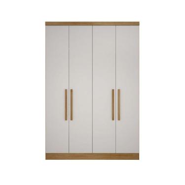 Imagem de Modulo De Casal Safira Para Guarda-roupas Em Mdf Clic Móveis Cumaru/fendi