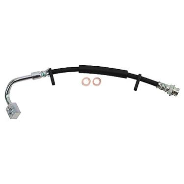 Imagem de TRQ Mangueira de freio traseira esquerda compatível com 11-16 Town & Country Grand Caravan Ram C/V Routan