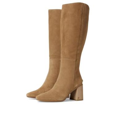 Imagem de Circus NY by Sam Edelman Bota feminina Billie na altura do joelho, Panturrilha larga de camurça Honeyed Oak, 42