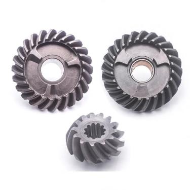 Imagem de OVERSEE 350-64030 350-64020 350-64010 Conjunto de engrenagens para motor de popa Tohatsu Nissan M NS F 9.9HP 15HP 18HP 2/4T Kit de engrenagem 350-102030-FF (350-64010-0+350-6402020 -0+35 0-64030-0