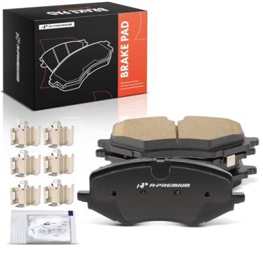 Imagem de A-Premium Conjunto de pastilhas de freio a disco de cerâmica frontal compatível com modelos Buick e Chevrolet - Encore 2020, Encore GX 2020-2025, Trailblazer 2021-2025, 4 peças