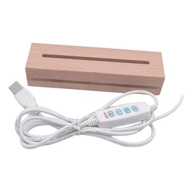 Imagem de FashionCha Base com Iluminação LED para Exibir Fotos E Imagens, com Cabo USB, Versátil para Uso Diário E com Intensidade Ajustável, Dupla cor